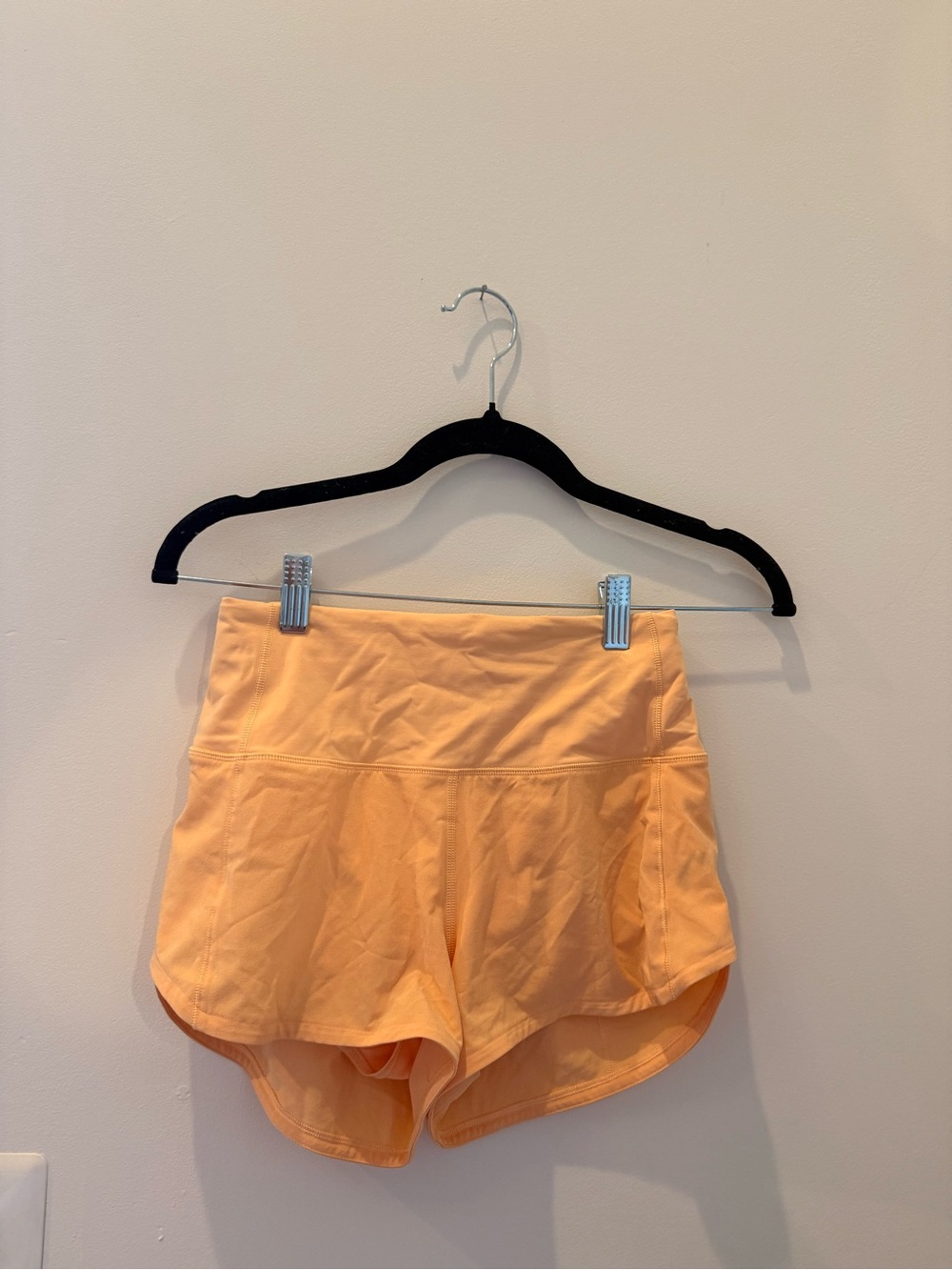 lululemon athletica Peach Performance Running Shorts